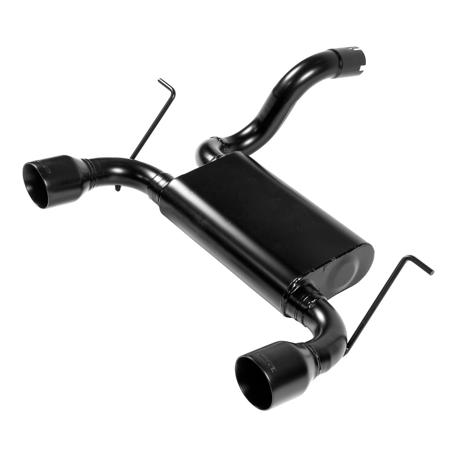 817804-BDXN.jpg Force Ii Axle-Back Exhaust System Fits 2018-2026 Jeep Wrangler Jl 2 Door And 4 Door With 3.6L And 2.0L Engine Moderate Sound Flowmaster