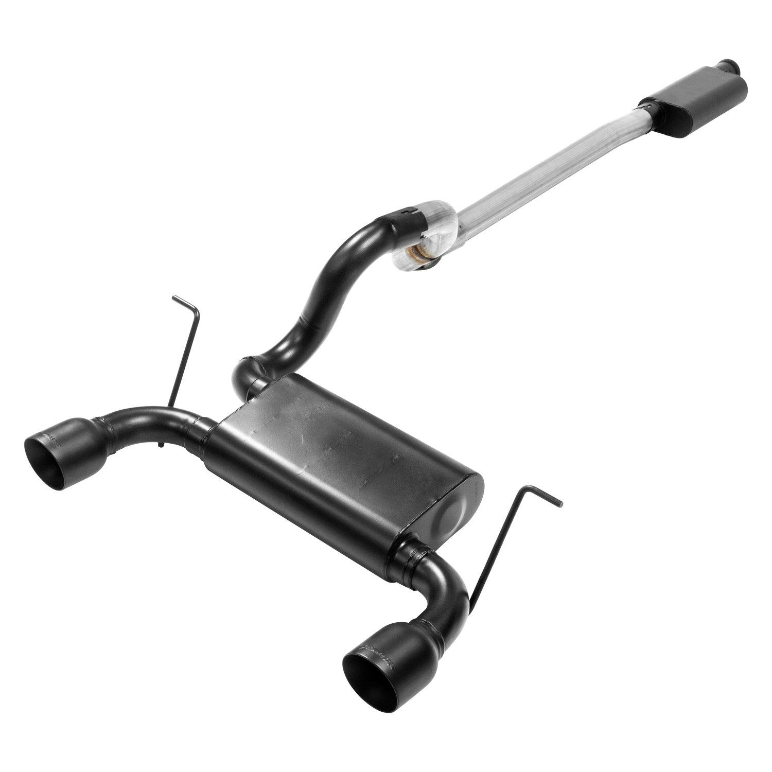 American Thunder Cat-Back Exhaust System Fits 2018-2026 Jeep Wrangler Jl Models With 3.6L Engine Aggressive To Moderate Sound Flowmaster - Image 5