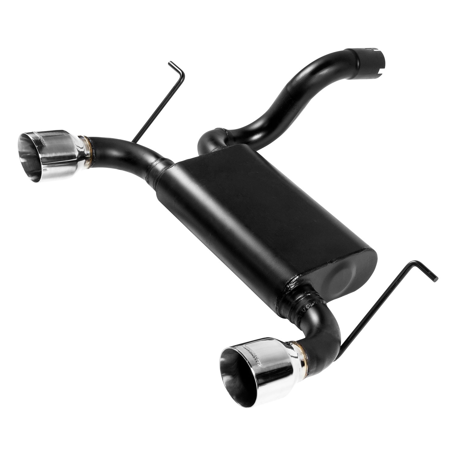 817841-BDXN.jpg Force Ii Axle-Back Exhaust System Fits 2018-2026 Jeep Wrangler Jl 2 Door And 4 Door With 3.6L And 2.0L Turbo Engine Moderate Sound Flowmaster