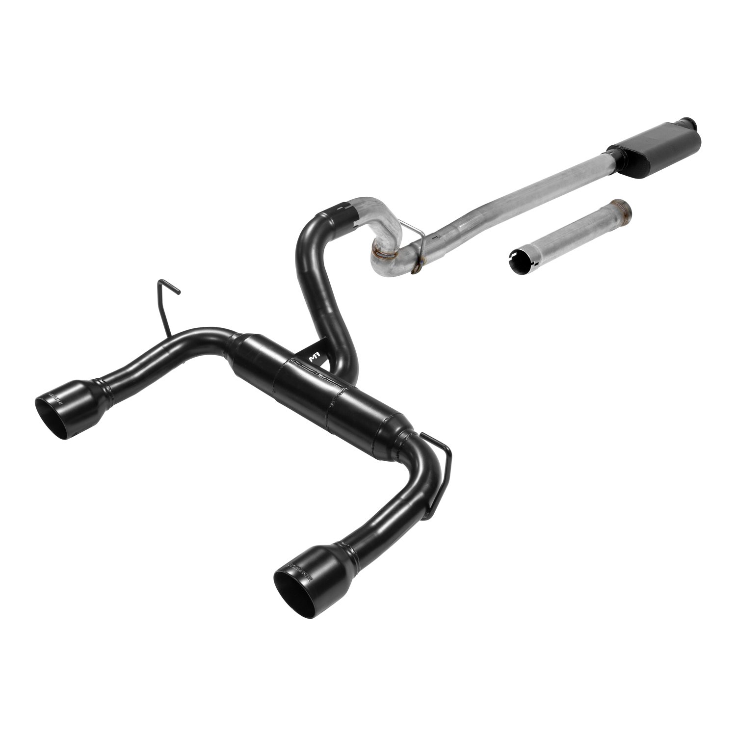 Outlaw Cat-Back Exhaust System Fits 2018-2026 Jeep Wrangler Jl 2 & 4-Door Models With The 3.6L Engine Aggressive Sound Flowmaster