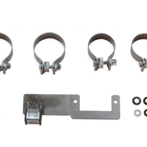 American Thunder Cat-Back Exhaust System Fits 2020-2025 Jeep Gladiator Trucks With 3.6L Engine, 409 Stainless Steel, Dual Exit With Polished Tips Aggressive Sound Flowmaster