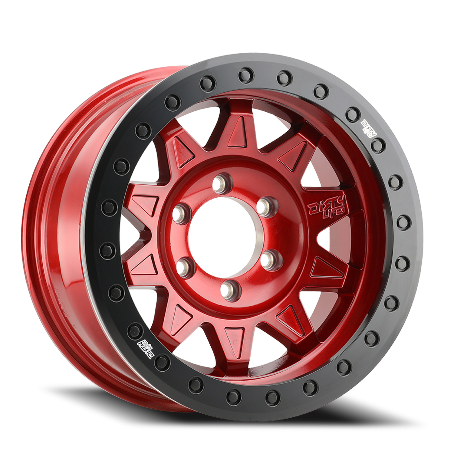 Dirty Life Race Wheels Roadkill Race 9302 Gloss Crimson Candy Red 17X9 5-127 -14Mm 71.5Mm