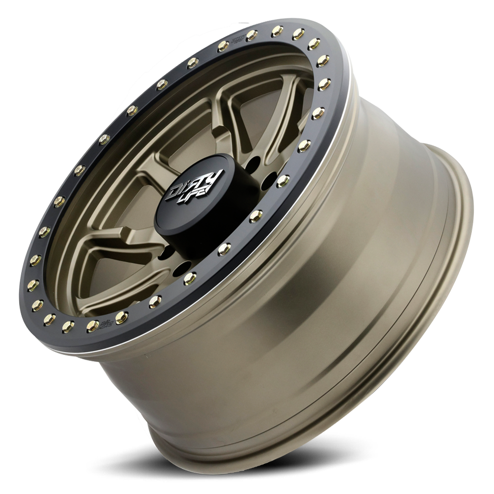 Dirty Life Race Wheels DT-2 9304 Satin Gold 17X9 5-127 -12Mm 78.1Mm - Image 2