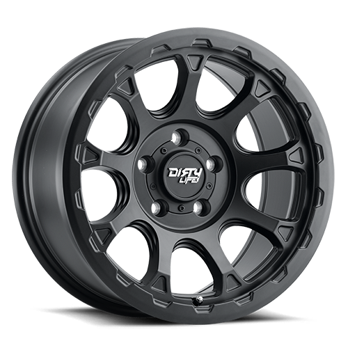 9307-7873MB-HCLL.png Dirty Life Race Wheels Drifter 9307 Satin Black 17X8.5 5-127 -6Mm 78.1Mm
