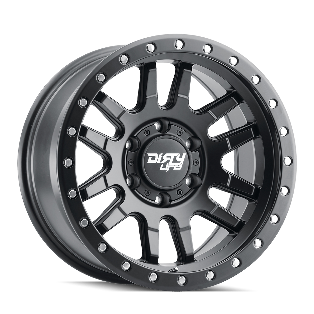 Dirty Life Race Wheels Canyon Pro 9309 Satin Black 17X9 5-127 -38Mm 71.5Mm