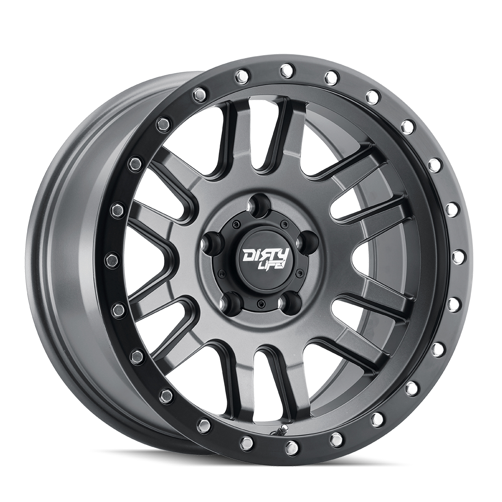 Dirty Life Race Wheels Canyon Pro 9309 Satin Graphite 17X9 5-127 -38Mm 71.5Mm
