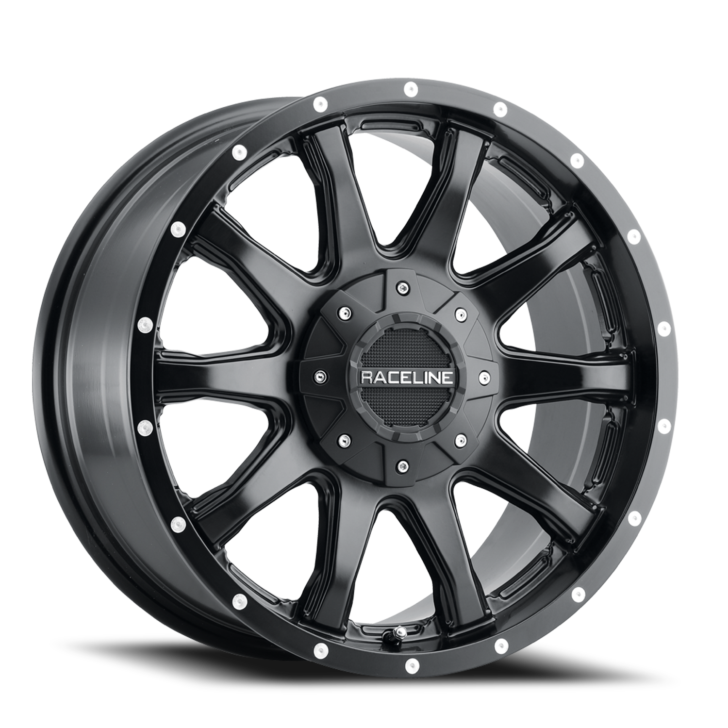 930B-785932B18-DLFM.png Aluminum Wheels 17x8.5 Shift 930B Satin Black 18 Offset 5 on 127 Bolt Pattern 87.1 Bore Raceline