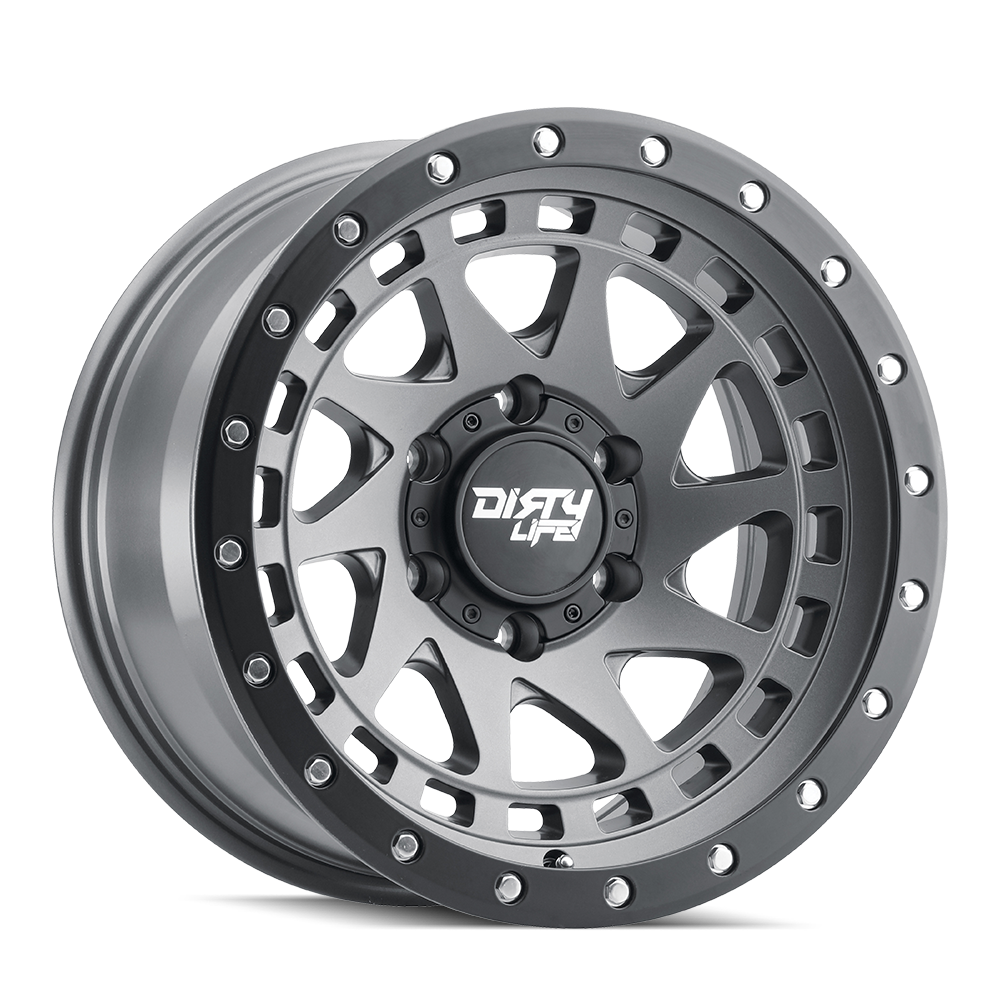 Dirty Life Race Wheels Enigma Pro 9311 Satin Graphite 17X9 5-127 -12Mm 71.5Mm