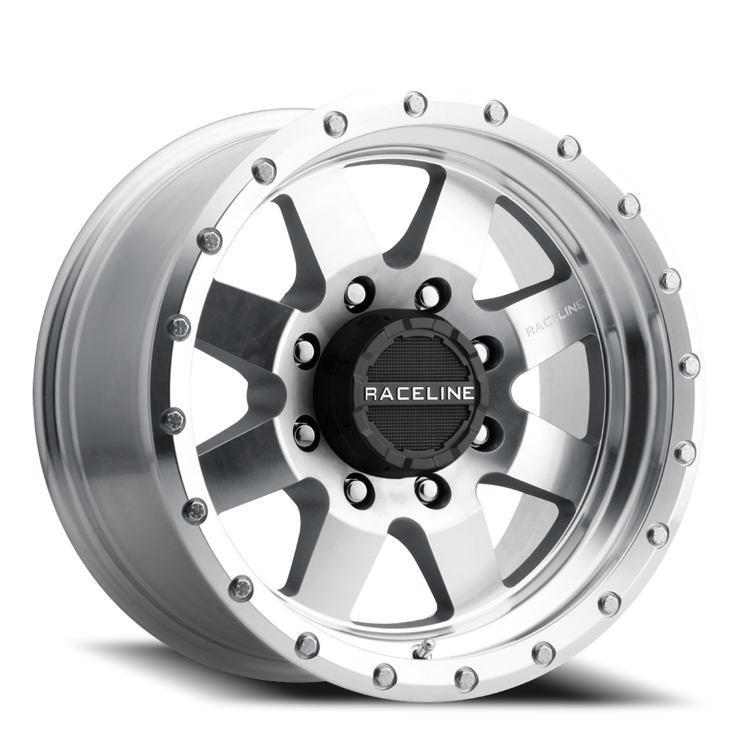 Aluminum Wheels 17x9 Defender 935MC Machined Silver 0 Offset 5 on 127 Bolt Pattern 83.82 Bore Raceline