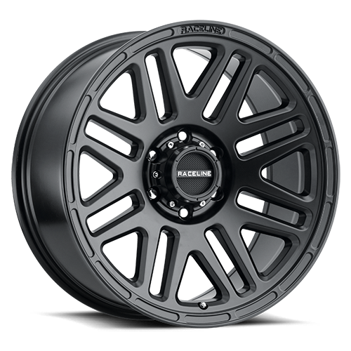Aluminum Wheels 16x8 Outlander 944B Satin Black 0 Offset 5 on 127 Bolt Pattern 78.1 Bore Raceline