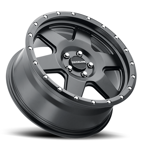 Aluminum Wheels 18x8 Boost 946B Satin Black 6 Spoke 35 Offset 5 on 127 Bolt Pattern 71.5 Bore Raceline - Image 2
