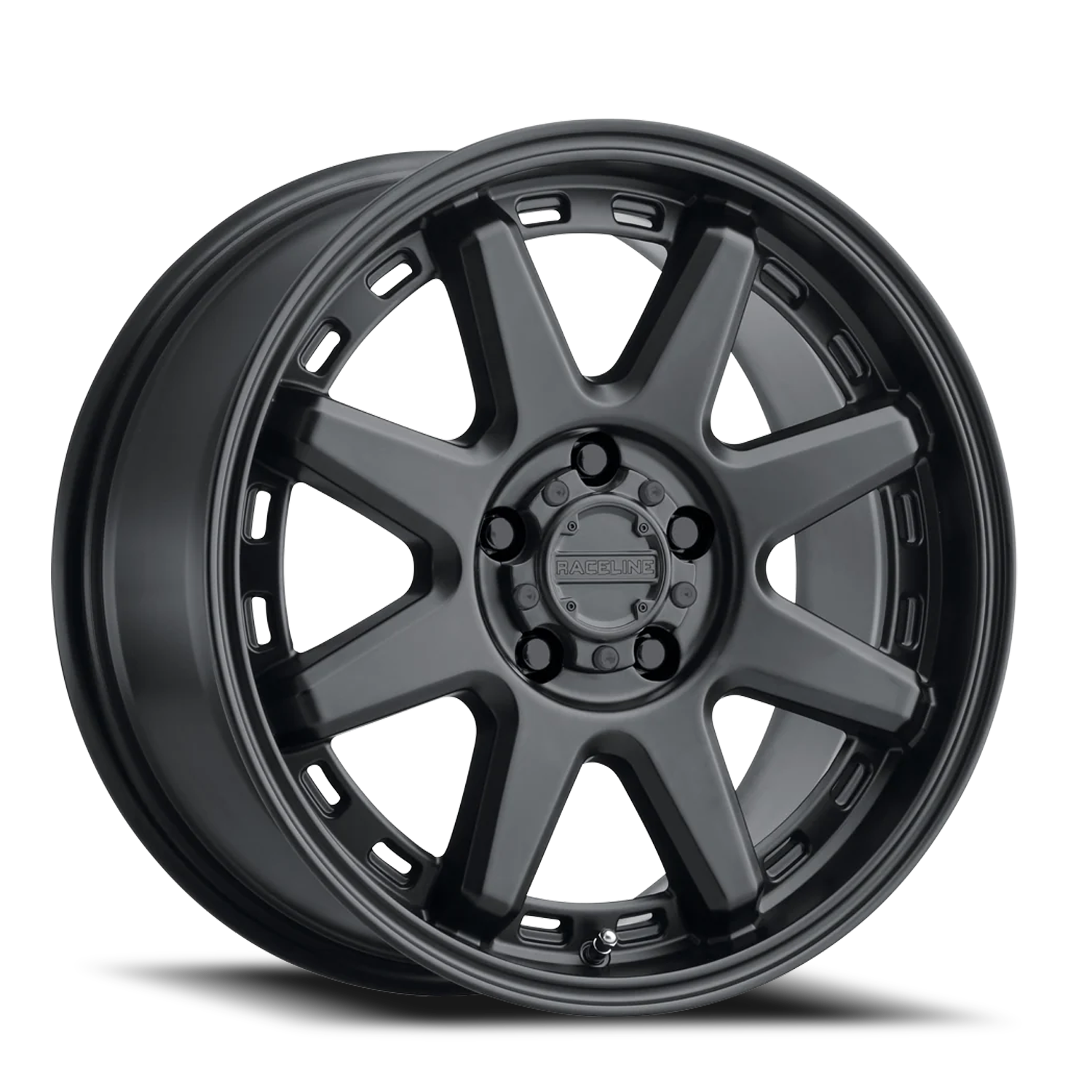 Aluminum Wheels 20x10 Scout 947B Satin Black -19 Offset 5 on 127 Bolt Pattern 78.1 Bore Raceline