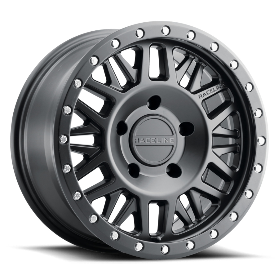 951B-79050-12-DLFM.png Aluminum Wheels 17x9 Ryno 951B Satin Black -12 Offset 5 on 127 Bolt Pattern 78.1 Bore Raceline