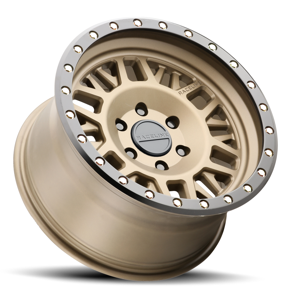 Aluminum Wheels 17x8.5 Ryno 951BZ Textured Bronze Gold 0 Offset 5 on 127 Bolt Pattern 78.1 Bore Raceline - Image 2