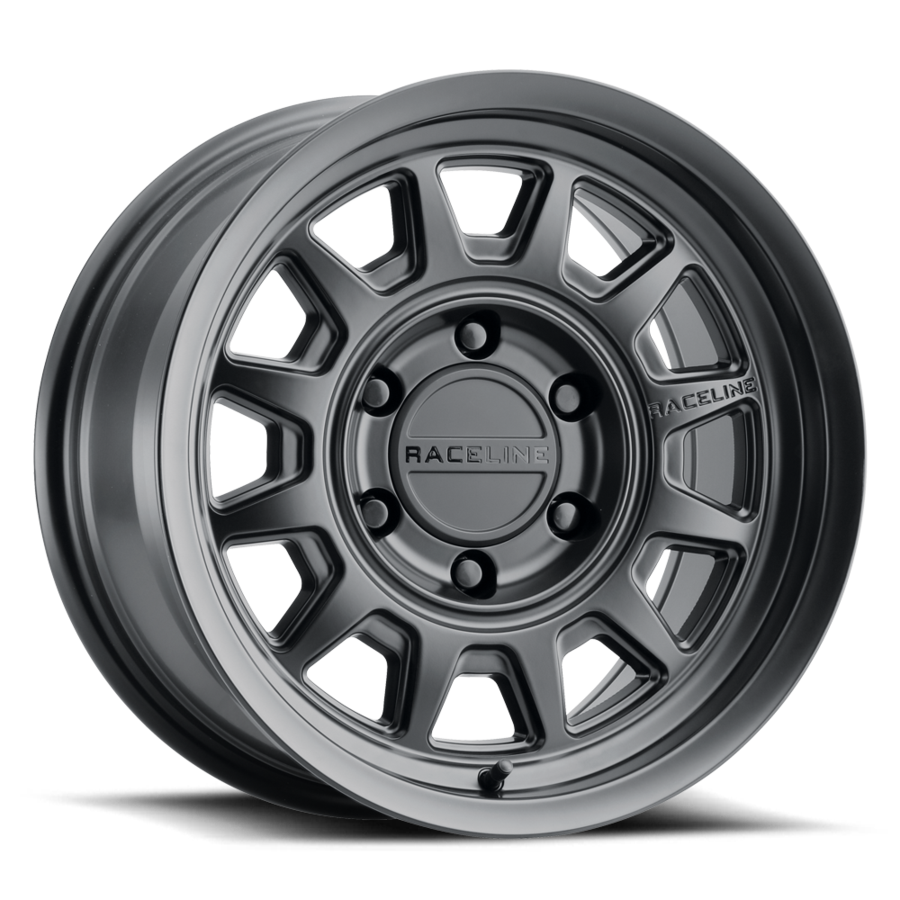 Aluminum Wheels 17x8.5 Aero HD 952B Satin Black 0 Offset 5 on 127 Bolt Pattern 78.1 Bore Raceline