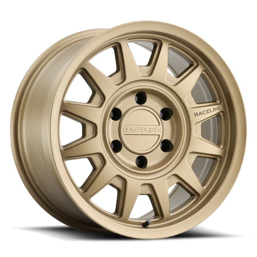 952BZ-79050-12-DLFM.png Aluminum Wheels 17x9 Aero HD 952BZ Satin Bronze Gold -12 Offset 5 on 127 Bolt Pattern 78.1 Bore Raceline