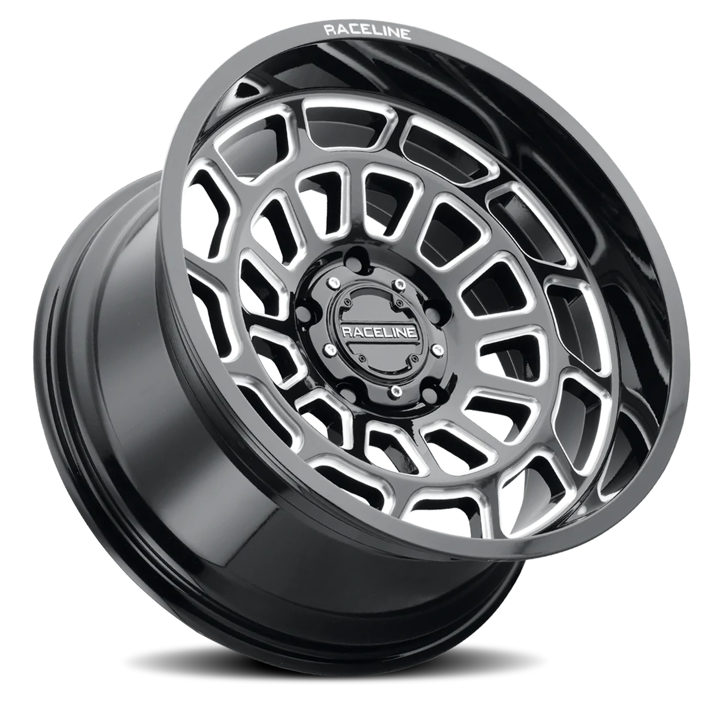 Aluminum Wheels 20x10 Warp 955M Milled Gloss Black -19 Offset 5 on 127 Bolt Pattern 78.1 Bore Raceline - Image 2