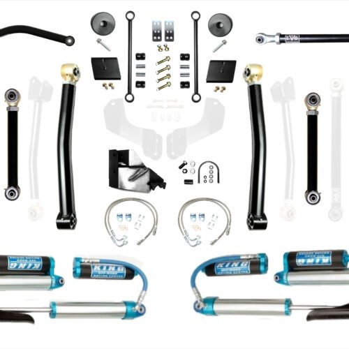 EVO-3063S3DPK Jeep Gladiator JT Diesel 4.5" Enforcer OVERLAND Lift Stage 3 PLUS w/ EVO SPEC 2.5 King Shocks