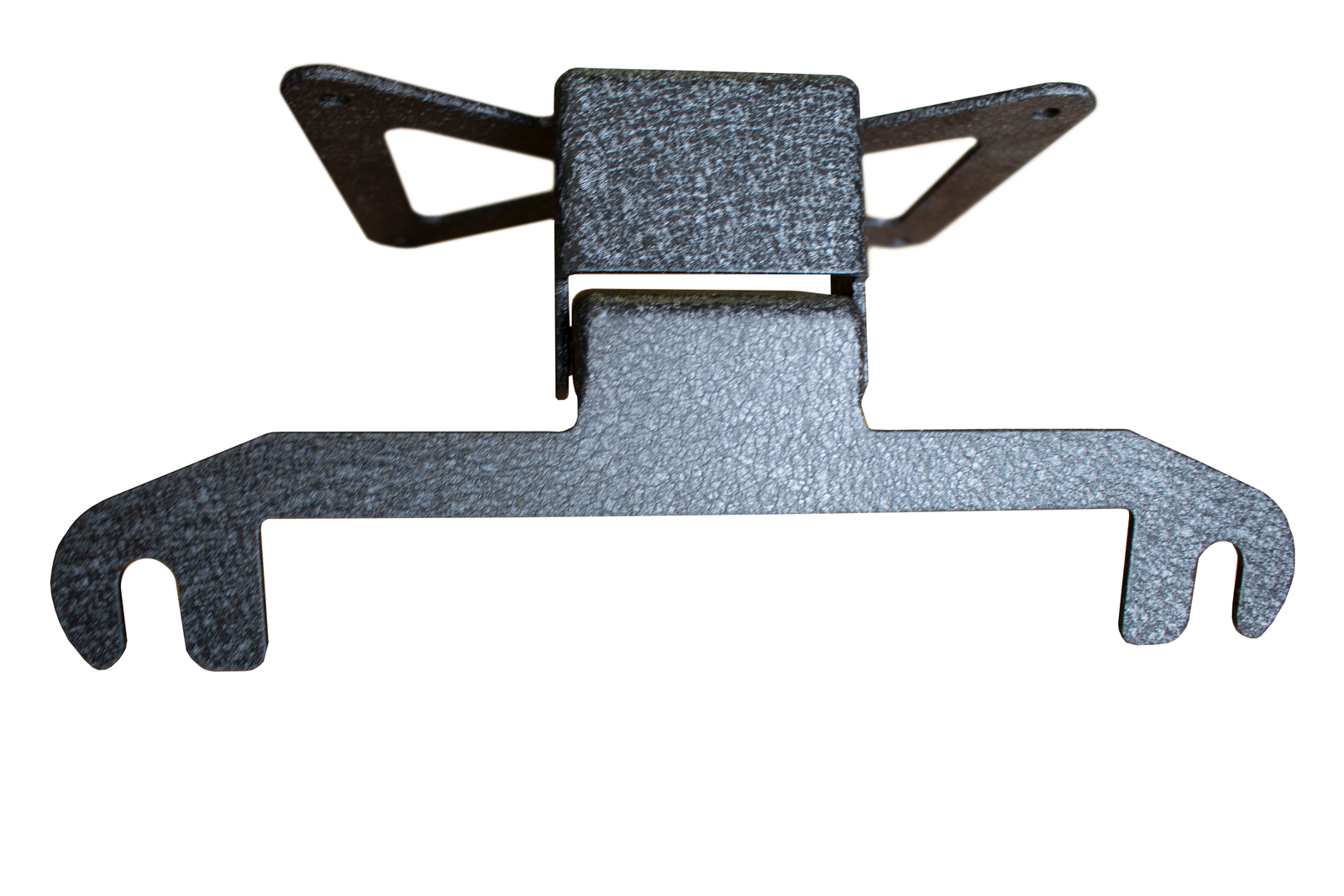 Jeep JL Hawse Fairlead License Plate Mount For 18-Pres Wrangler JL Black Aluminum Fishbone Offroad - Image 2