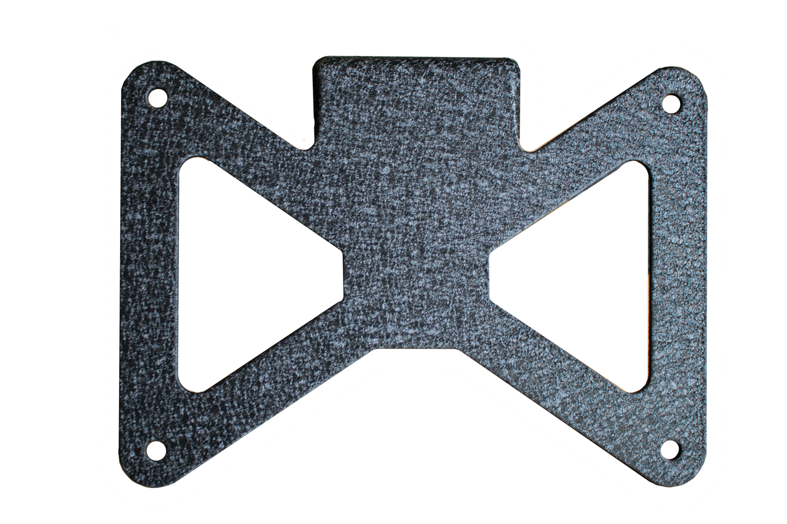 Jeep JL Hawse Fairlead License Plate Mount For 18-Pres Wrangler JL Black Aluminum Fishbone Offroad - Image 3