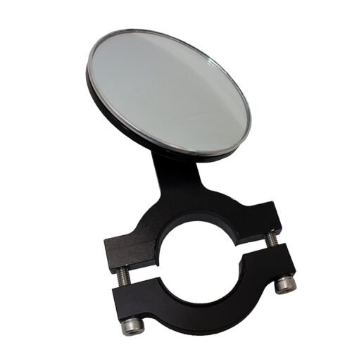 FB21114-HHPN.jpg Tube Door Mirror Billet Aluminum Black Powdercoat Fishbone Offroad