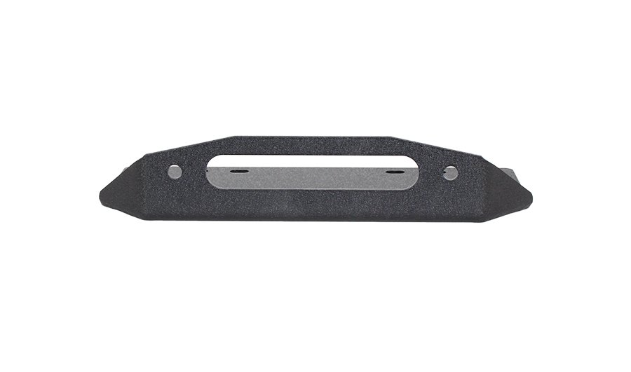 Jeep JK Front Bumper 07-18 Wrangler JK Rubicon and Unlimited Steel Black Textured Powdercoat Manowar Series Fishbone Offroad - Image 10