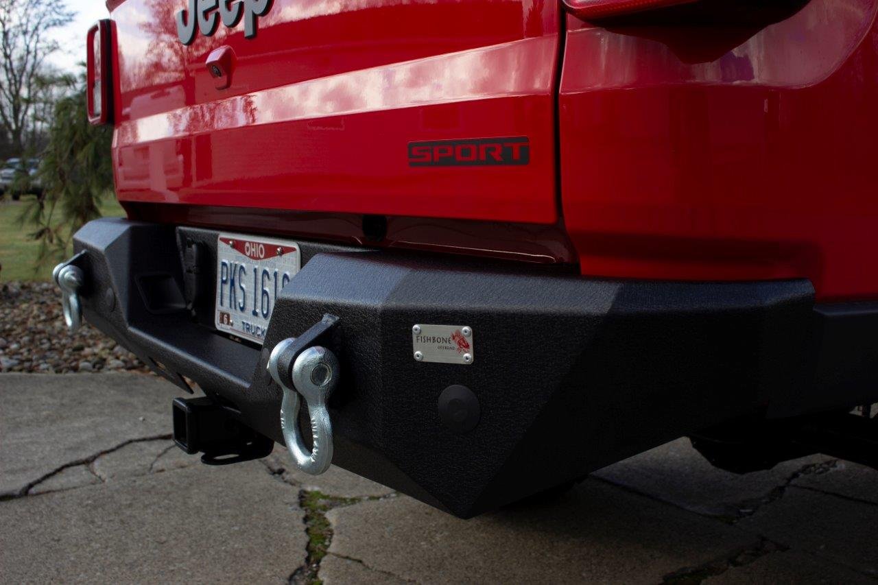 Gladiator Mako Rear Bumper For 20-Pres Jeep Gladiator Fishbone Offroad - Image 10