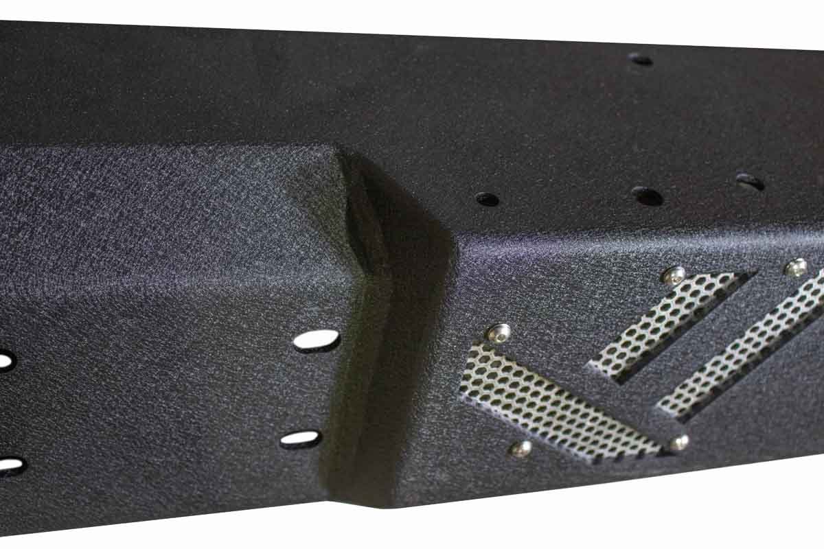 Barracuda Modular Front Bumper - Base 07-18 Jeep Wrangler, 18-Present Jeep Wrangler, 18-Present Jeep Gladiator JT Fishbone Offroad - Image 4