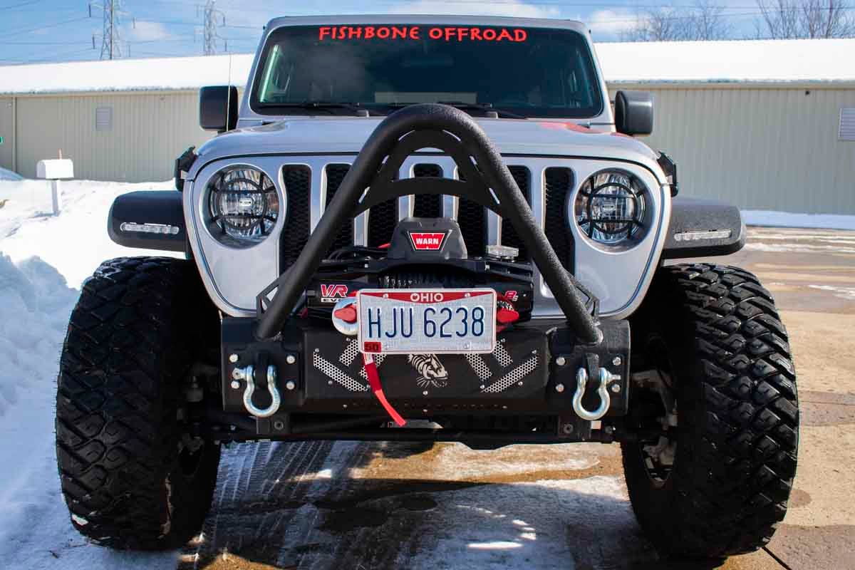 Barracuda Stinger Bar 07-18 Jeep Wrangler, 18-Present Jeep Wrangler, 18-Present Jeep Gladiator JT Fishbone Offroad - Image 4