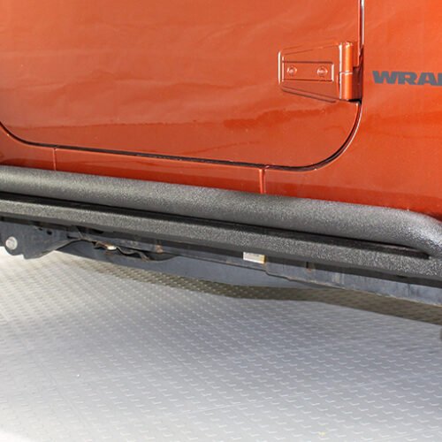 FB23010-HHPN.jpg Jeep JK Rock Slider 07-18 Wrangler JK 2 Door Rubicon Steel Black Textured Powdercoat Fishbone Offroad