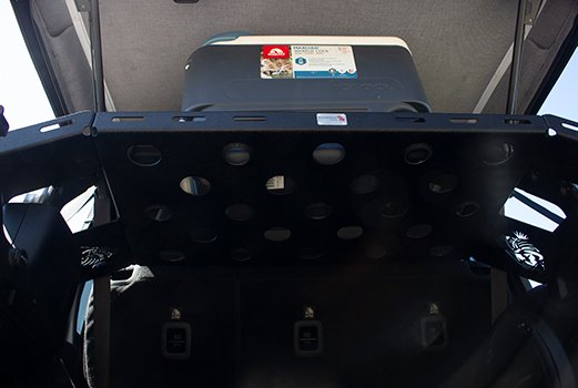 Jeep JL Interior Storage Rack 18-Pres Wrangler JL Fishbone Offroad - Image 11