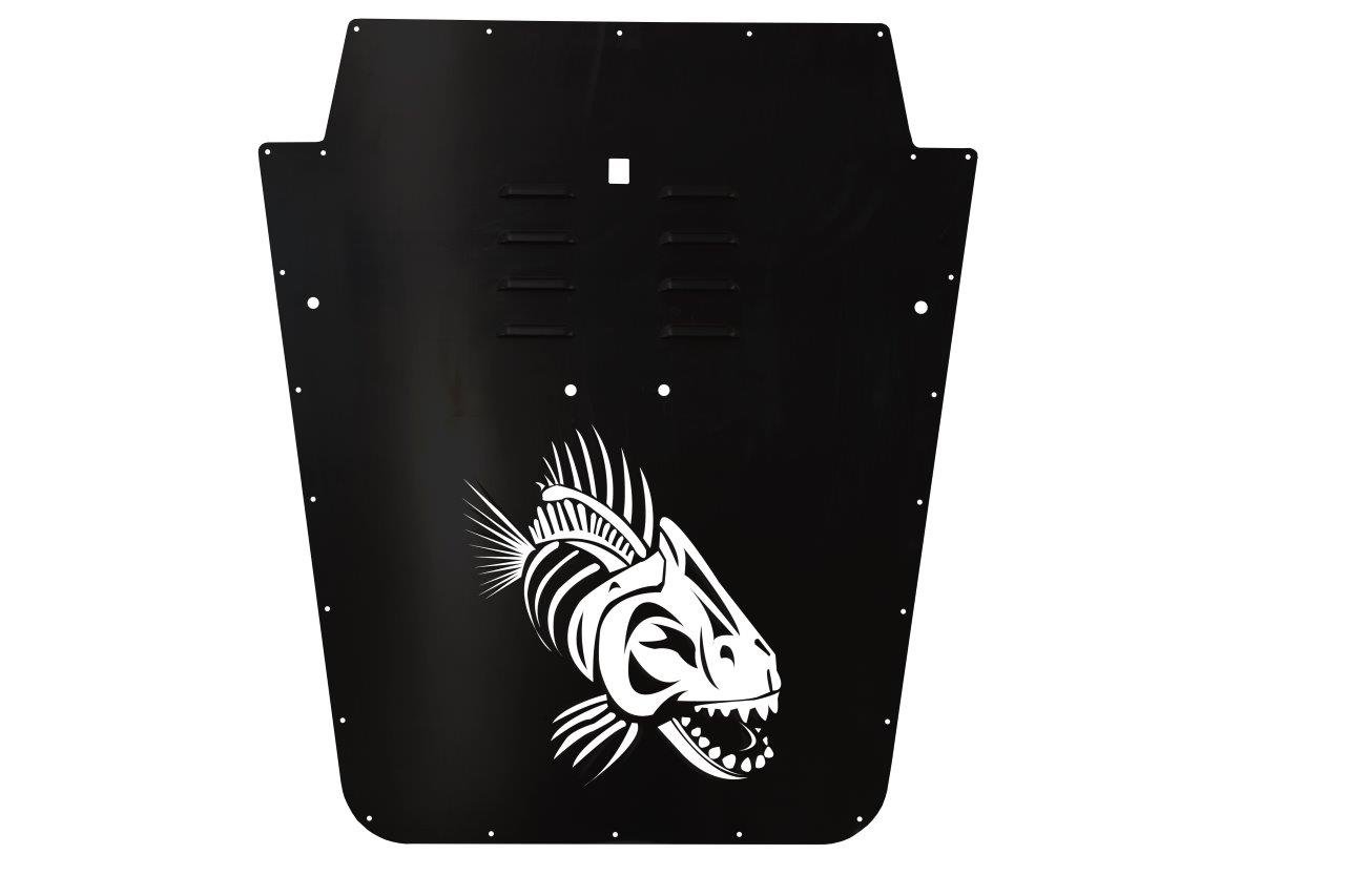 Jeep JK Hood Louver 13-18 Wranger JK Black Fishbone Offroad - Image 5