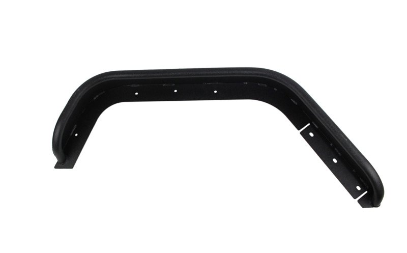 Jeep JK Tube Fenders 07-18 Wrangler JK Front/Rear Set Of 4 Aluminum Black Textured Powdercoat Fishbone Offroad - Image 9
