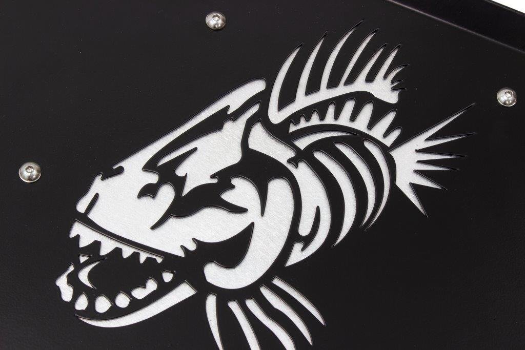 Jeep JL Inner Fenders For 18-Current Wrangler JL Rear Pair Aluminum Black Powdercoat Fishbone Offroad - Image 4