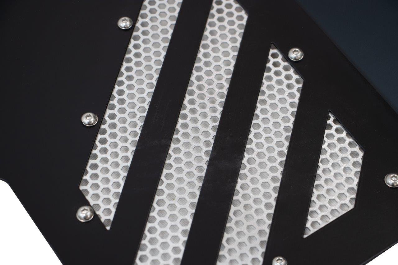 Wrangler/Gladiator Front Inner Fenders For 18-Up Wrangler/Gladiator Black Powdercoat Fishbone - Image 2