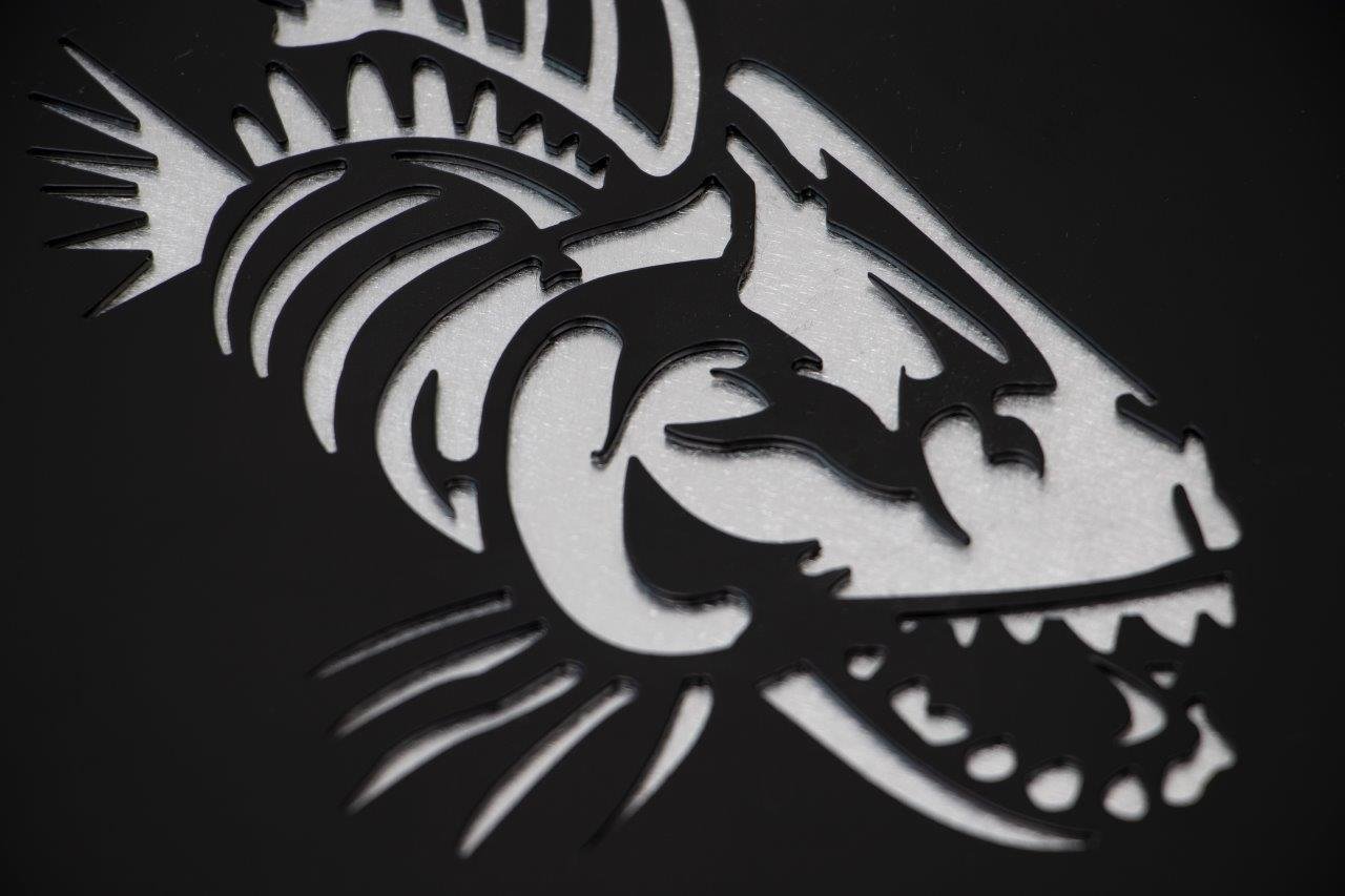 Wrangler/Gladiator Front Inner Fenders For 18-Up Wrangler/Gladiator Black Powdercoat Fishbone - Image 3