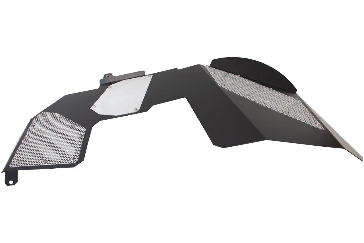 Wrangler/Gladiator Front Inner Fenders For 18-Up Wrangler/Gladiator Black Powdercoat Fishbone - Image 5