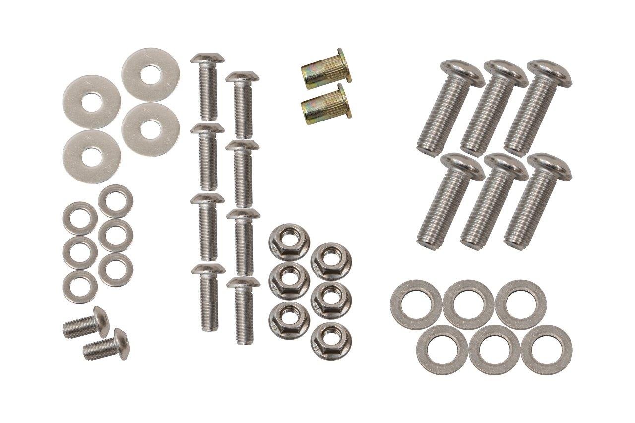 Wrangler/Gladiator Front Inner Fenders For 18-Up Wrangler/Gladiator Black Powdercoat Fishbone - Image 6