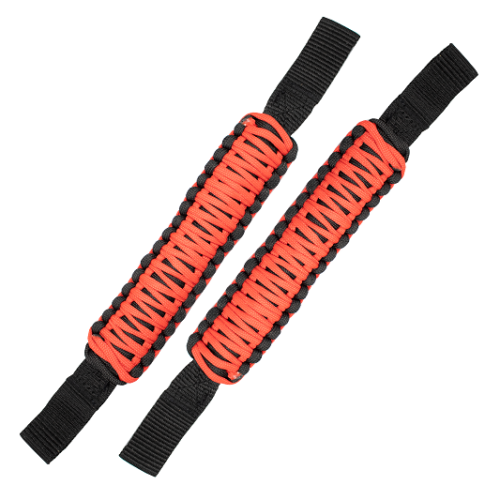 FB55282-HHPN.png Head Rest Paracord Grab Handles Red Fishbone Offroad