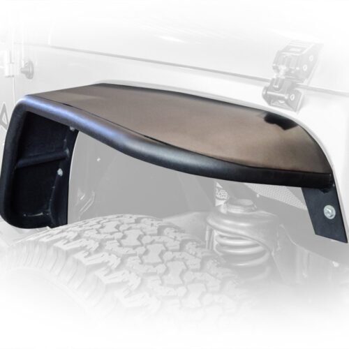 DV8 Offroad Jeep JK Flat Tube Fenders – Front & Rear (2007–2018 Wrangler JK)