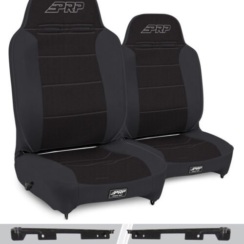 PRP - Enduro High Back Reclining Suspension Seats Kit for Jeep Wrangler JK/JKU (Pair)