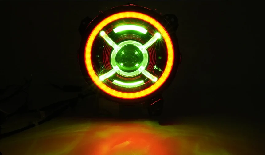 Shoreline Offroad Pro Series LED 9” JL JT RGB Headlights - Image 6