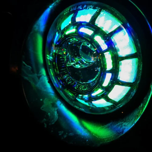 IMG-9331 Shoreline Offroad Pro Series LED 7” JK RGB Headlights