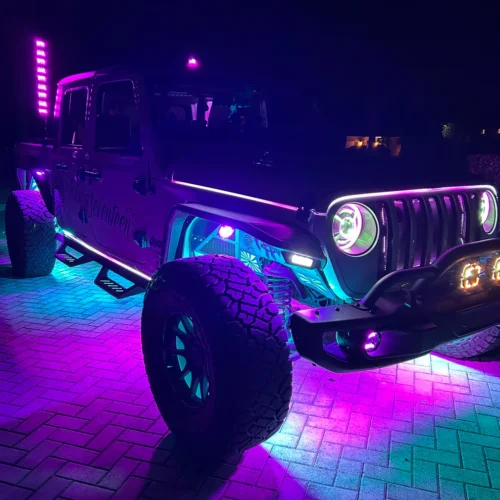 IMG_0080 Shoreline Offroad Pro Series Custom Strip Lighting Hood Kit