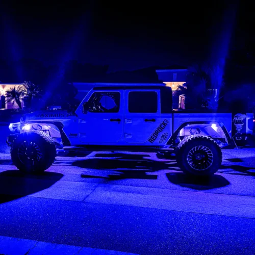 IMG_3421 Shoreline Offroad Ultra Pro Series 8pc RGBW Rock lights Kit