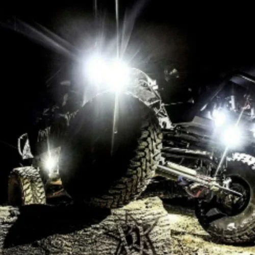 IMG_7811 Shoreline Offroad Pro Series 8pc Pure White Rock light Kit