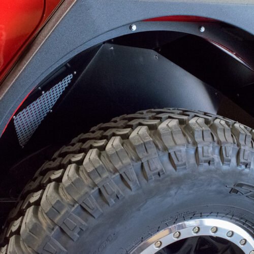 DV8 Offroad Jeep JK Flat Tube Fenders – Front & Rear (2007–2018 Wrangler JK)