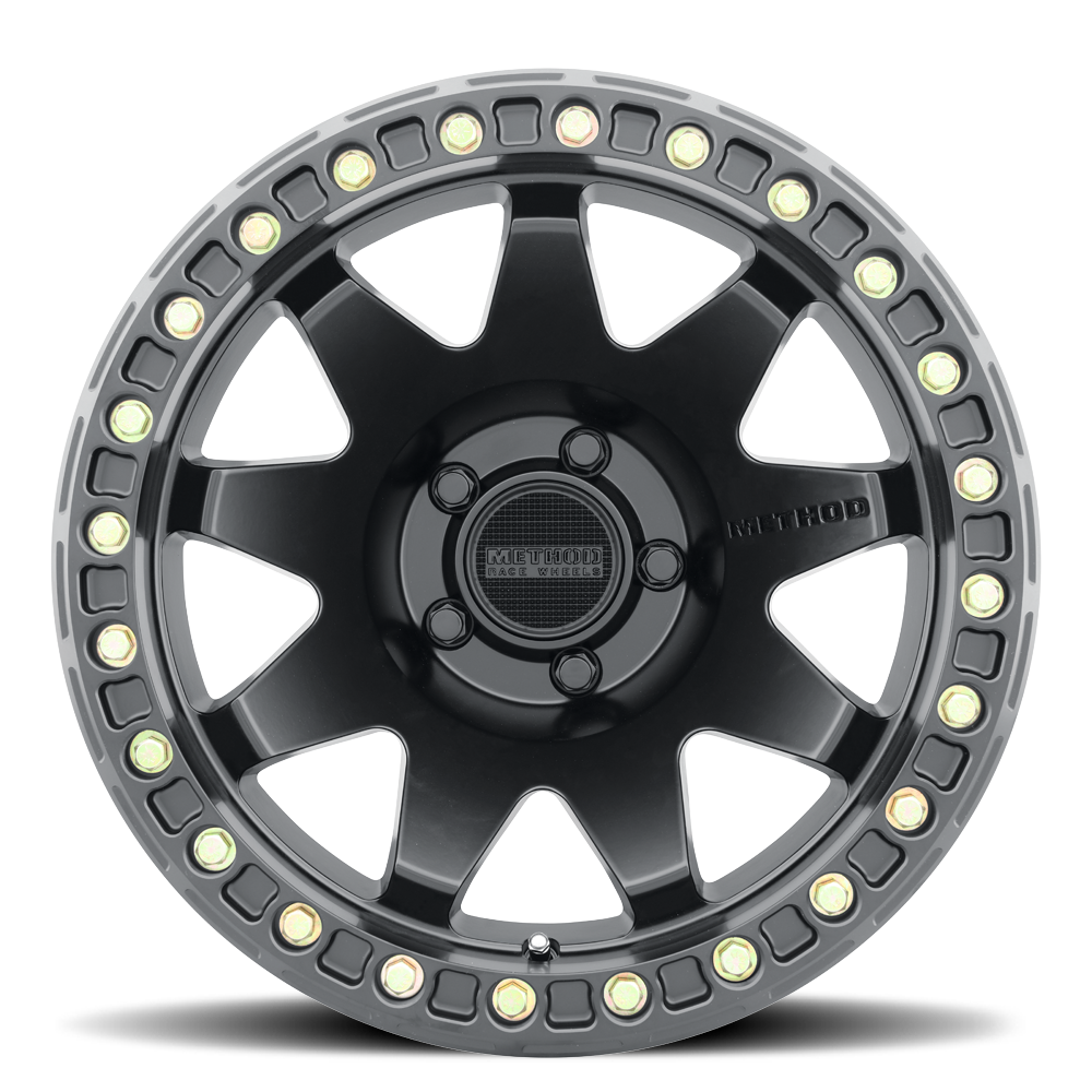 Aluminum Wheels 17x9 MR108 Bolt Pattern 5 On 127 Offset -44 Lip Size 0.63 Matte Black MB Method - Image 3