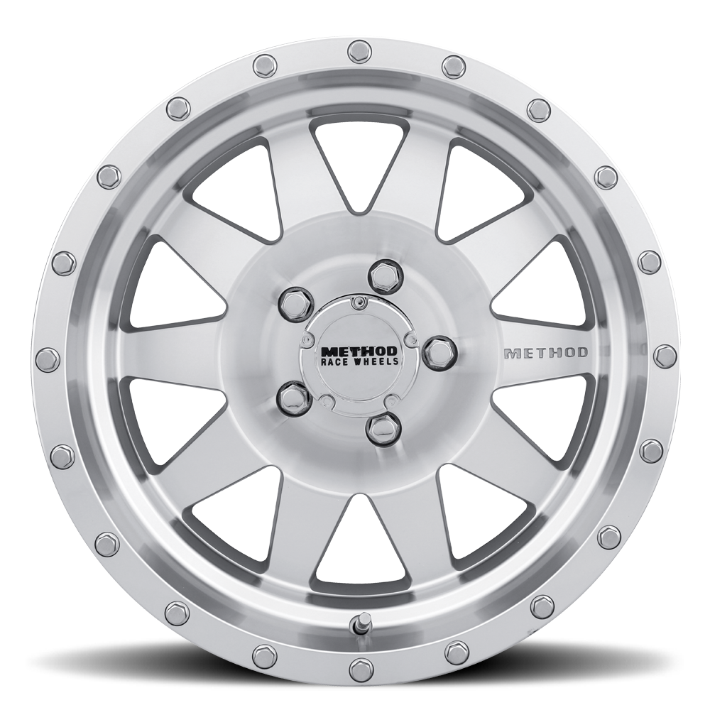 Aluminum Wheels 17x9 The Standard MR301 Bolt Pattern 5 On 127 Offset -12 Lip Size 3.46 Machined SL Clear Coat Method - Image 2