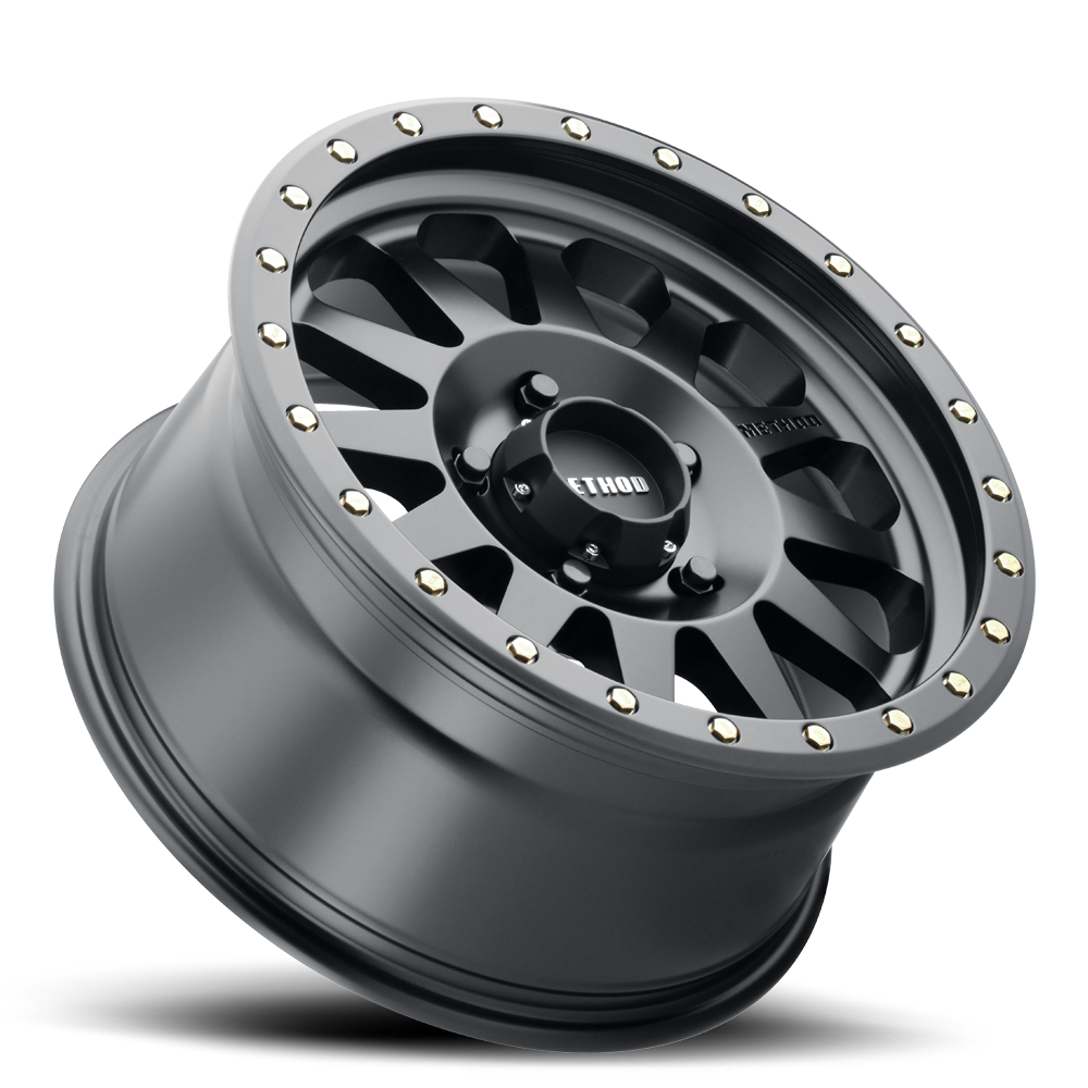 Aluminum Wheels 18x9 Double Standard MR304 Bolt Pattern 5 On 127 Offset -12 Lip Size 3.86 Matte Black MB Method - Image 2